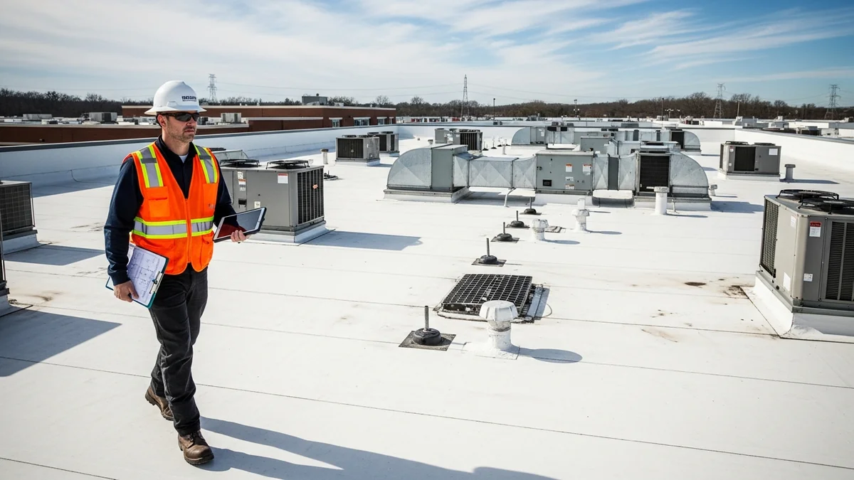 Commercial Roof Inspection Prince William County