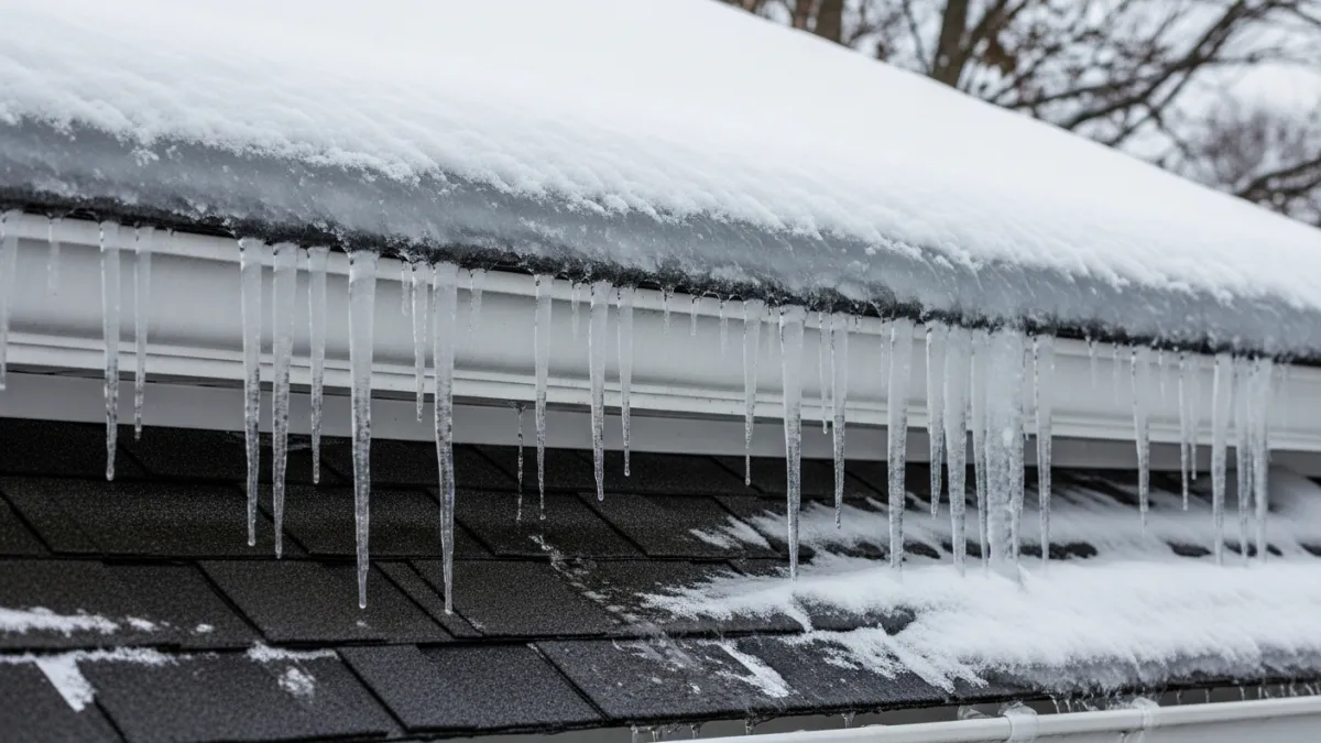 Winter Roof Damage: Ice Dams & Snow in Northern Virginia