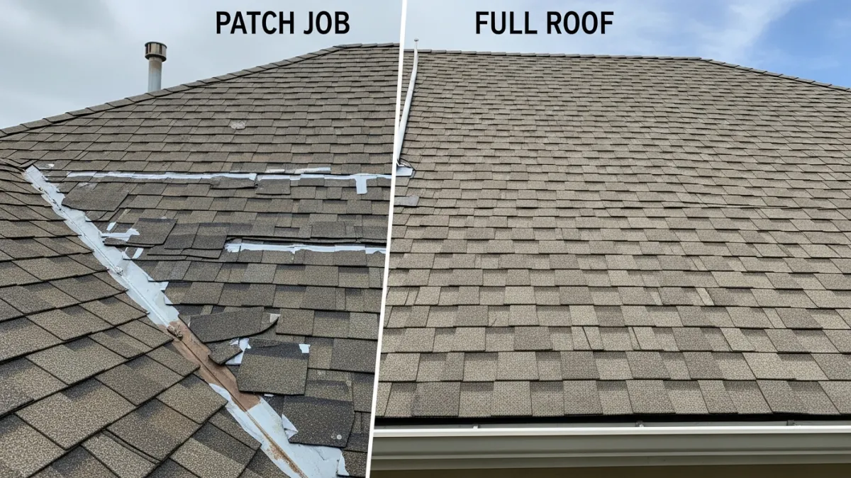Roof Repair vs. Replacement: Which Is Right for You?