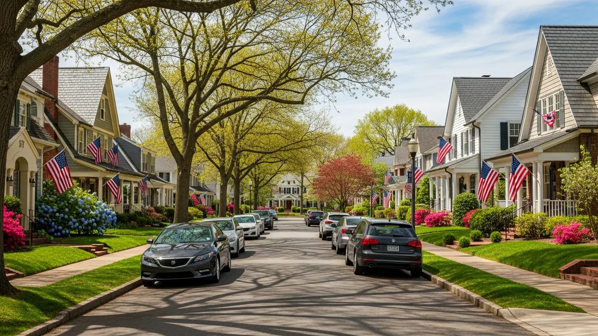 Residential roofing project in Dumfries Virginia neighborhood