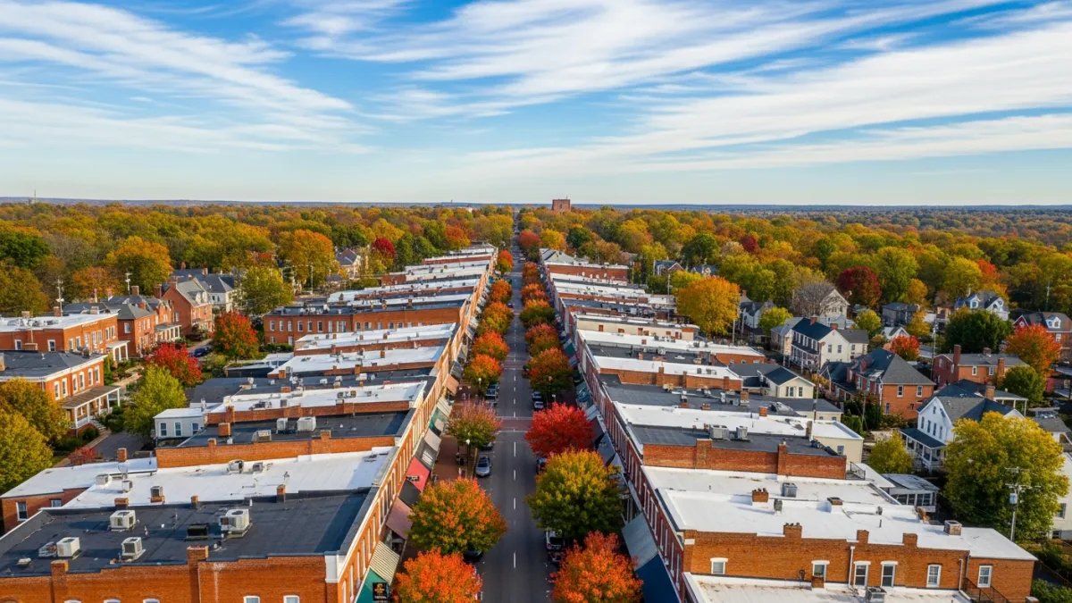 Roofing contractors working on a residential home in Manassas VA